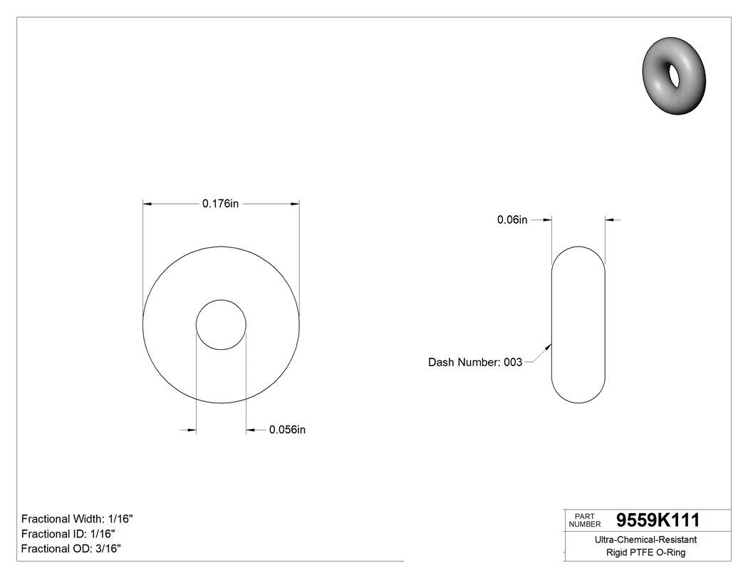 Technical drawing - 9559K111
